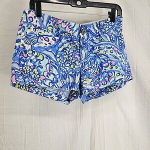 Lilly Pulitzer size 4 The Walsh Womens Shorts Preppy Summer EUC